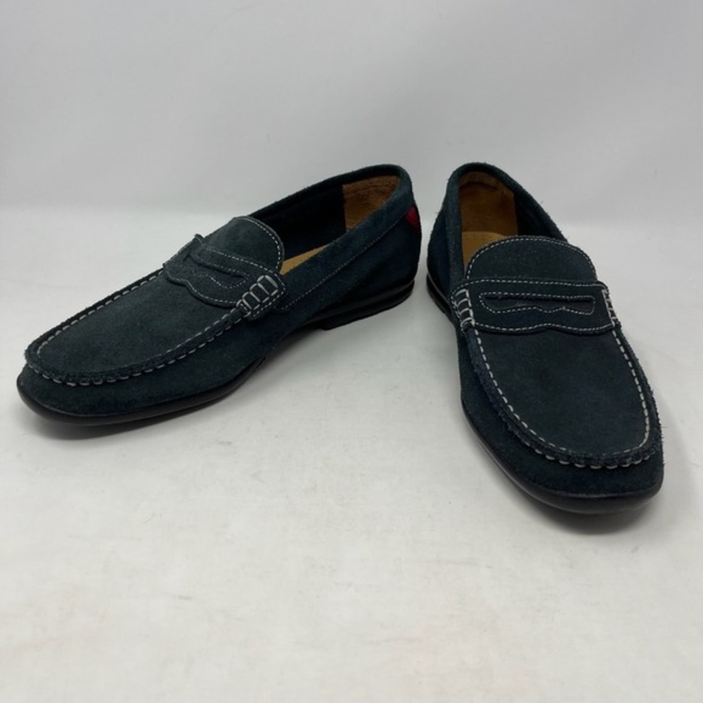 FootJoy Loafers Mens 9.5 79007 Club Casuals‎ Suede Leather White Stitch Driver